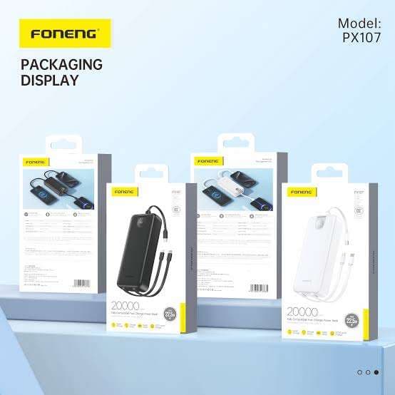 Foneng PX107 22.5W Power Bank - 20000mAh — image 2 of 2