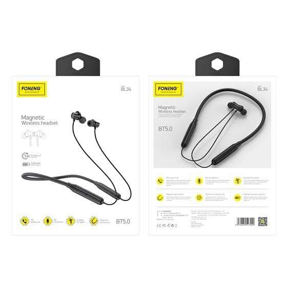 FONENG BL34 Wireless Bluetooth Neckband Earphone — image 2 of 2
